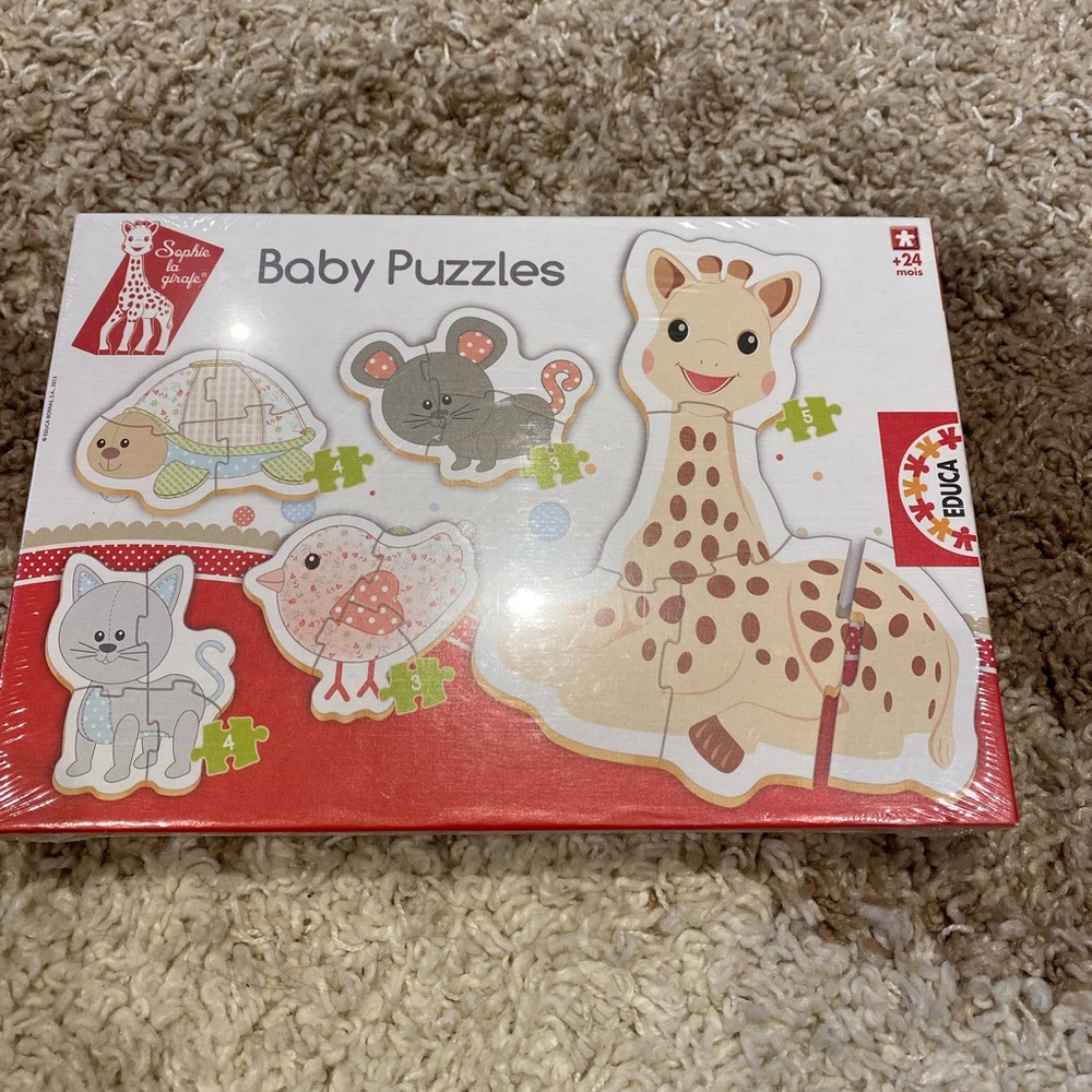 Sophie the Giraffe Baby Puzzles